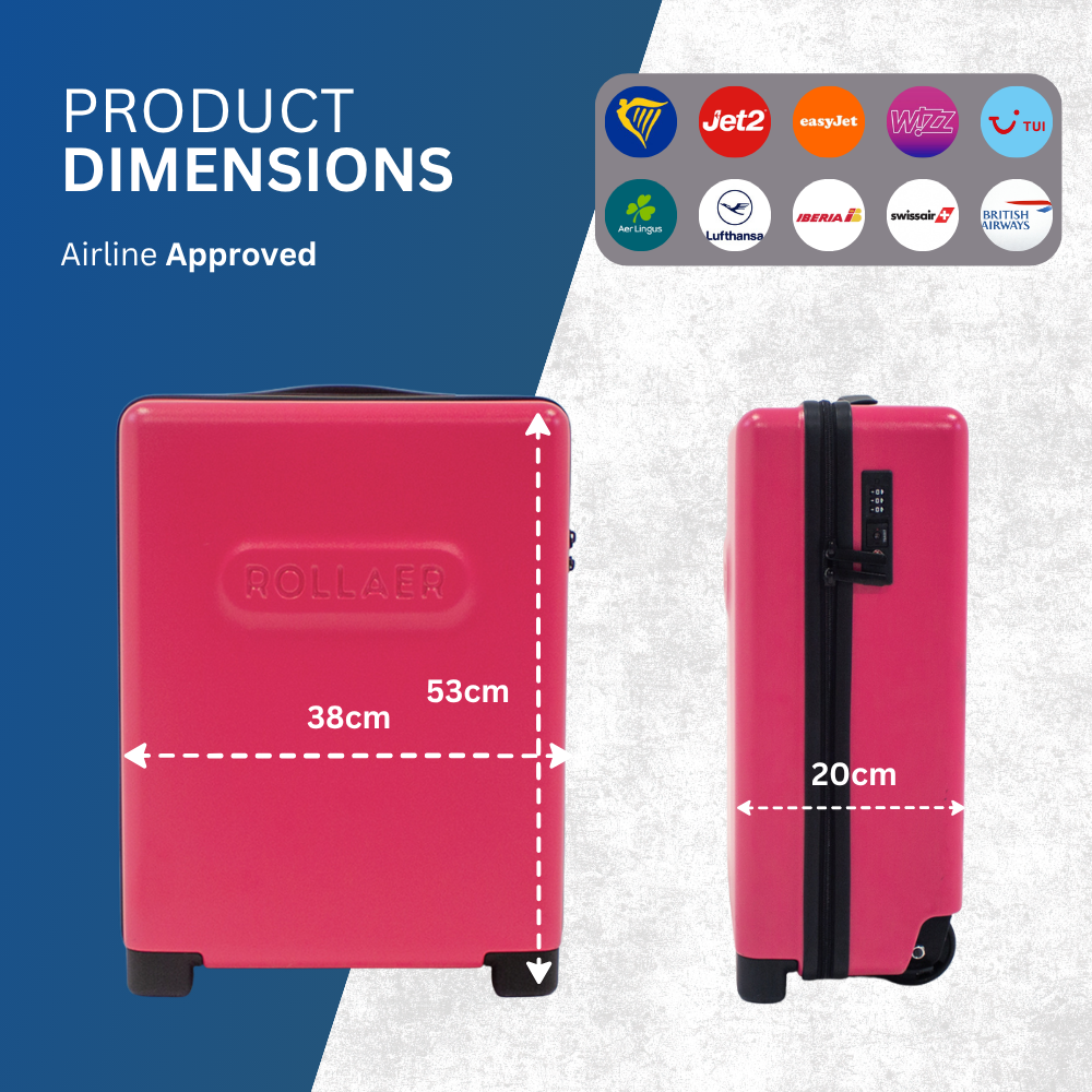 Cabin Suitcase Pink