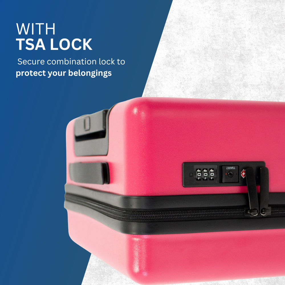 Cabin Suitcase Pink