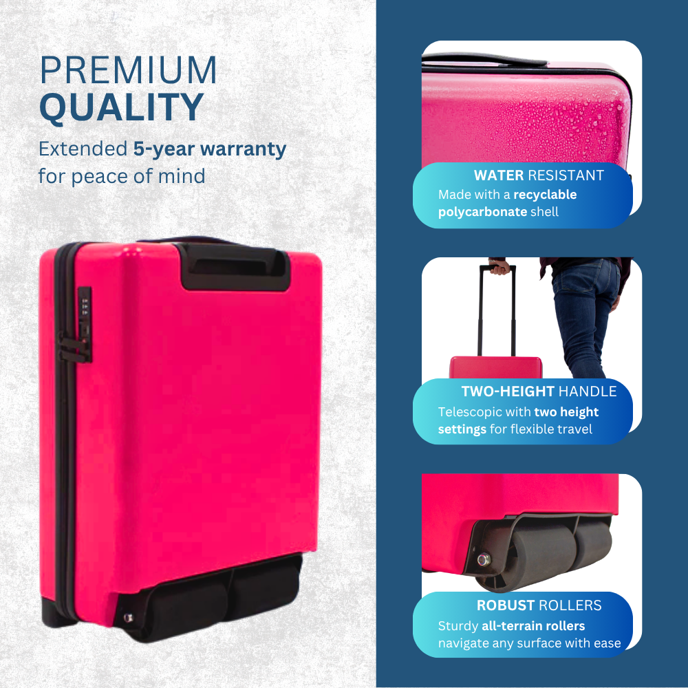 Cabin Suitcase Pink